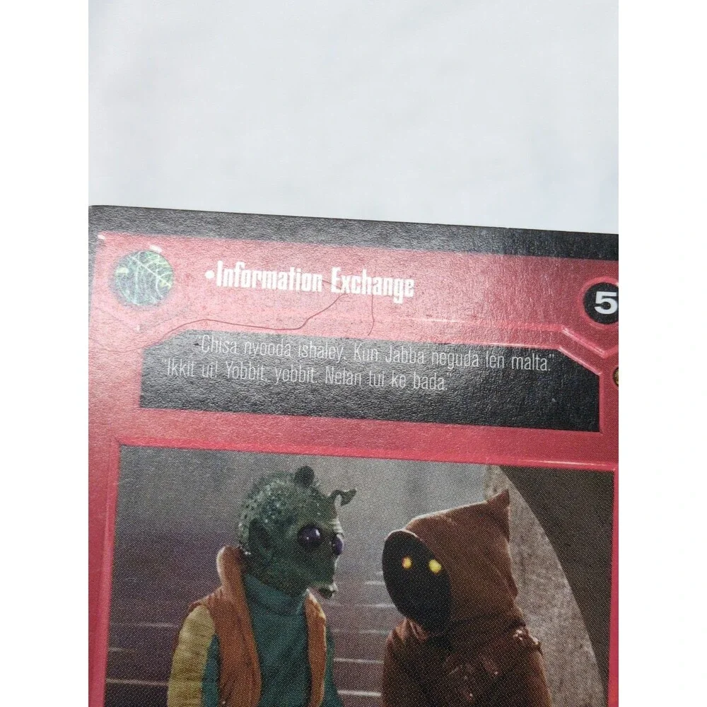 (34) Star Wars CCG Jabba's Palace Card Lot